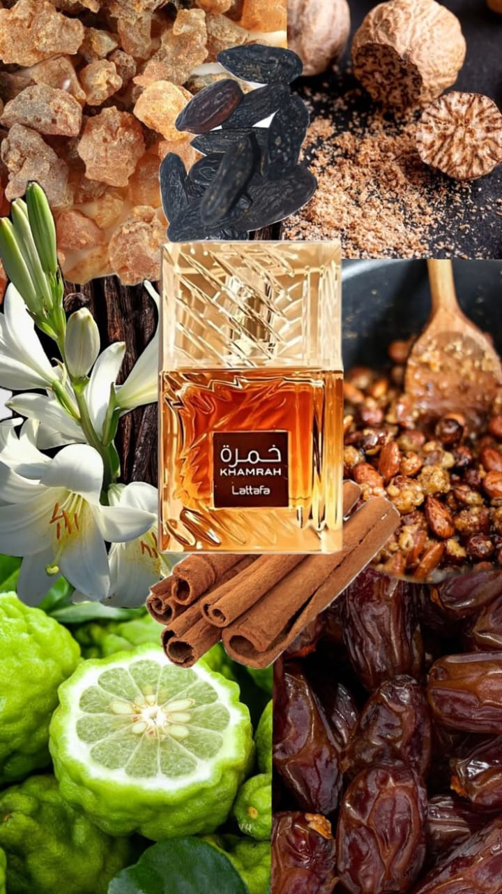 KHAMRAH — Fragancia intensa, cálida y adictiva